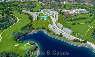 Modernos apartamentos de golf en venta situados en un exclusivo resort de golf en Mijas, Costa del Sol 49171 