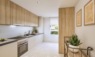 Modernos apartamentos de golf en venta situados en un exclusivo resort de golf en Mijas, Costa del Sol 49183 