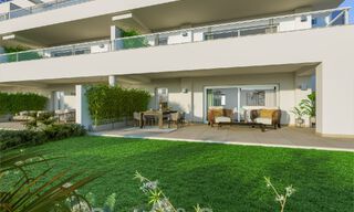 Modernos apartamentos de golf en venta situados en un exclusivo resort de golf en Mijas, Costa del Sol 49200 