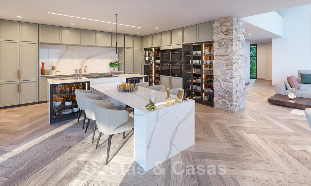 Villa mediterránea de lujo en venta con vistas al mar en prestigiosa urbanización cerrada en La Quinta en Benahavis - Marbella 49239