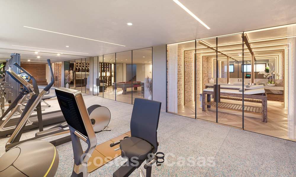 Villa mediterránea de lujo en venta con vistas al mar en prestigiosa urbanización cerrada en La Quinta en Benahavis - Marbella 49245