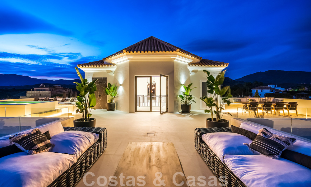 Exclusiva villa de diseño con vistas panorámicas al mar en venta en un resort de golf de cinco estrellas en Marbella - Benahavis 48838