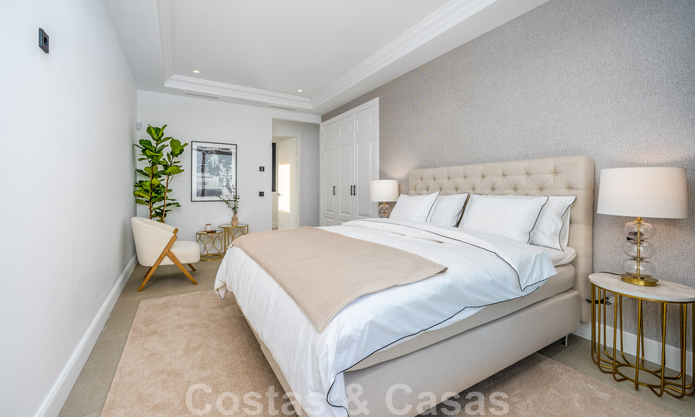 Exclusiva villa de diseño con vistas panorámicas al mar en venta en un resort de golf de cinco estrellas en Marbella - Benahavis 48891