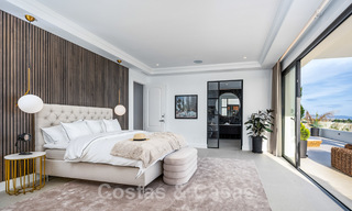 Exclusiva villa de diseño con vistas panorámicas al mar en venta en un resort de golf de cinco estrellas en Marbella - Benahavis 48895 