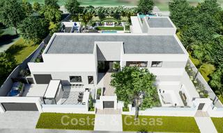 Parcela + proyecto de una sofisticada villa en venta situada en la muy exclusiva y cerrada comunidad de Sotogrande, Costa del Sol 49011 