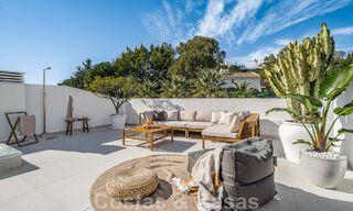 Muy encantador y espacioso ático de lujo en venta con vistas abiertas al mar desde el solárium en La Quinta, Benahavis - Marbella 49992 
