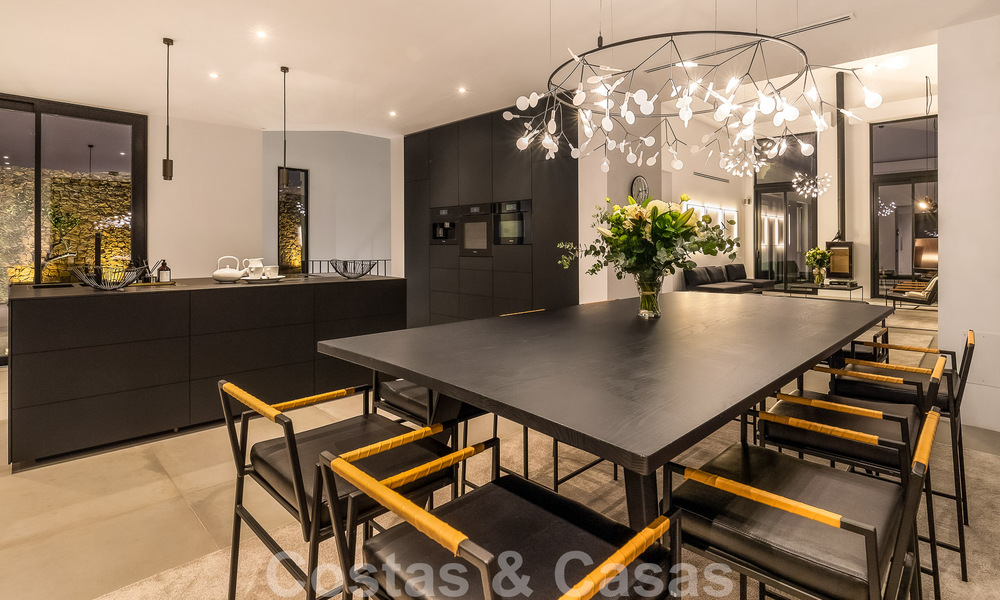 Villa mediterránea de lujo en venta con un toque contemporáneo e impresionantes vistas al mar en el exclusivo complejo La Zagaleta Golf, Benahavis - Marbella 49363