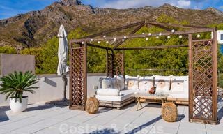 Amplia casa adosada en venta con espectaculares vistas al mar, en Sierra Blanca en la Milla de Oro de Marbella 51121 