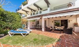 Apartamento de 3 dormitorios en venta en complejo cerrado a pocos metros de la playa en San Pedro, Marbella 51169 