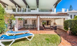 Apartamento de 3 dormitorios en venta en complejo cerrado a pocos metros de la playa en San Pedro, Marbella 51170 