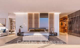 Exclusiva villa de diseño en venta en primera línea de playa con preciosas vistas al mar en la Nueva Milla de Oro entre Marbella y Estepona 51194 