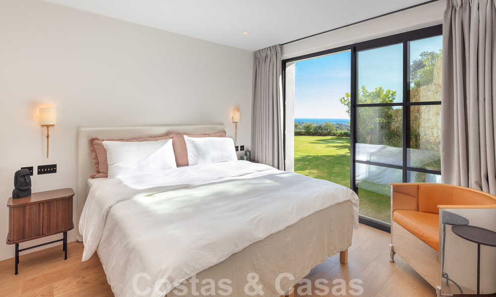 Sublime villa mediterránea de lujo con alojamiento para invitados e impresionantes vistas al mar en venta en El Madroñal, Marbella - Benahavis 51527