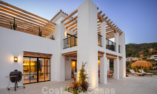 Sublime villa mediterránea de lujo con alojamiento para invitados e impresionantes vistas al mar en venta en El Madroñal, Marbella - Benahavis 51533 