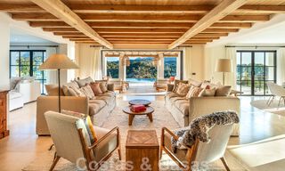 Sublime villa mediterránea de lujo con alojamiento para invitados e impresionantes vistas al mar en venta en El Madroñal, Marbella - Benahavis 51547 