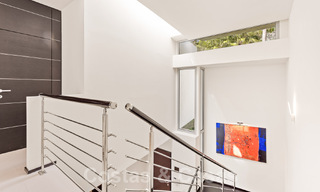 Espaciosa casa adosada de diseño contemporáneo en venta en Sierra Blanca en la Milla de Oro de Marbella 52585 