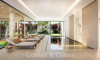 Parcela + proyecto de construcción exclusivo en venta para una impresionante villa de diseño, a poca distancia del campo de golf La Quinta en Benahavis - Marbella 52628 