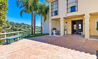 Tradicional villa de lujo en venta con impresionantes vistas en la frontera de Marbella y Mijas 51713 