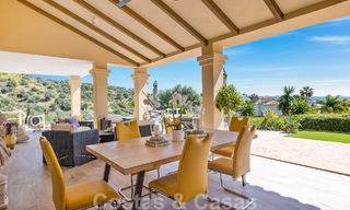 Tradicional villa de lujo en venta con impresionantes vistas en la frontera de Marbella y Mijas 51751 