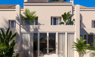 Exclusiva casa adosada reformada en venta a un paso de la playa con vistas al mar, al este de Marbella 52039 