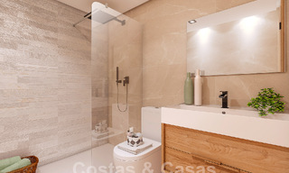 Nuevo proyecto de 8 adosados en venta, con vistas abiertas a los campos de golf del codiciado resort de golf de La Cala Golf, Mijas 53268 