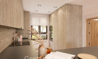 Nuevo proyecto de 8 adosados en venta, con vistas abiertas a los campos de golf del codiciado resort de golf de La Cala Golf, Mijas 53271 