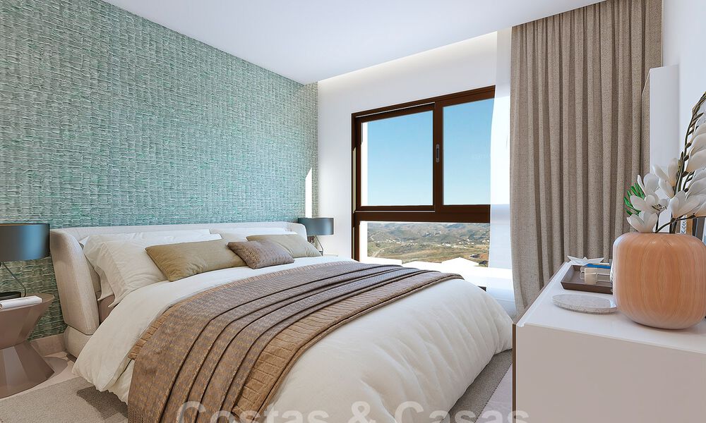 Nuevo proyecto de 8 adosados en venta, con vistas abiertas a los campos de golf del codiciado resort de golf de La Cala Golf, Mijas 53272