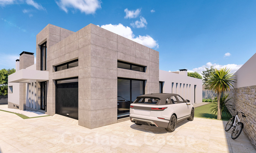 3 Nuevas villas en venta a un paso del campo de golf en un complejo de lujo en Mijas, Costa del Sol 53563