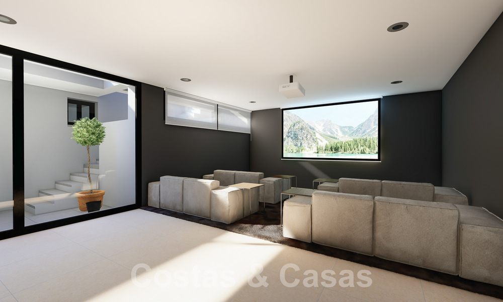 3 Nuevas villas en venta a un paso del campo de golf en un complejo de lujo en Mijas, Costa del Sol 53565