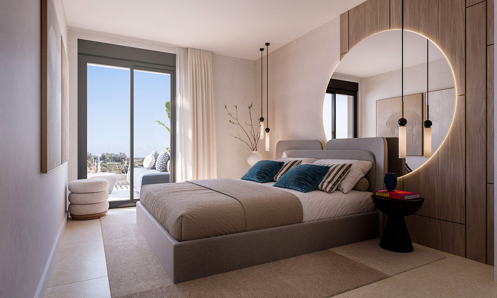 Nueva promoción de apartamentos en venta situada en la Nueva Milla de Oro entre Marbella y Estepona 56477