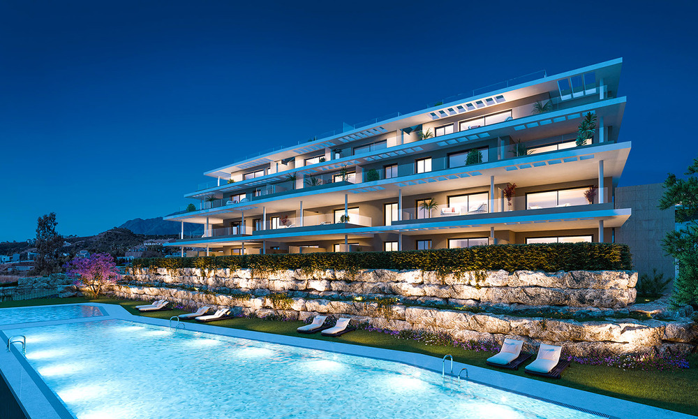 Nueva promoción de apartamentos en venta situada en la Nueva Milla de Oro entre Marbella y Estepona 56481