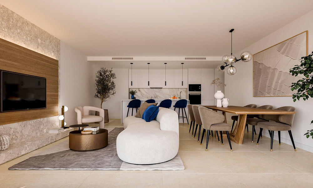 Nueva promoción de apartamentos en venta situada en la Nueva Milla de Oro entre Marbella y Estepona 56483