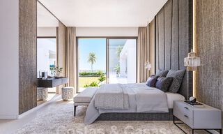 Parcela + proyecto de construcción exclusivo en venta para una villa de diseño en la Nueva Milla de Oro en Marbella - Estepona 52793 