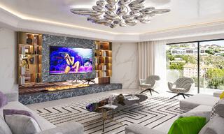 Nueva villa de lujo en venta, en primera línea de Los Flamingos Golf en Marbella - Benahavis 52806 