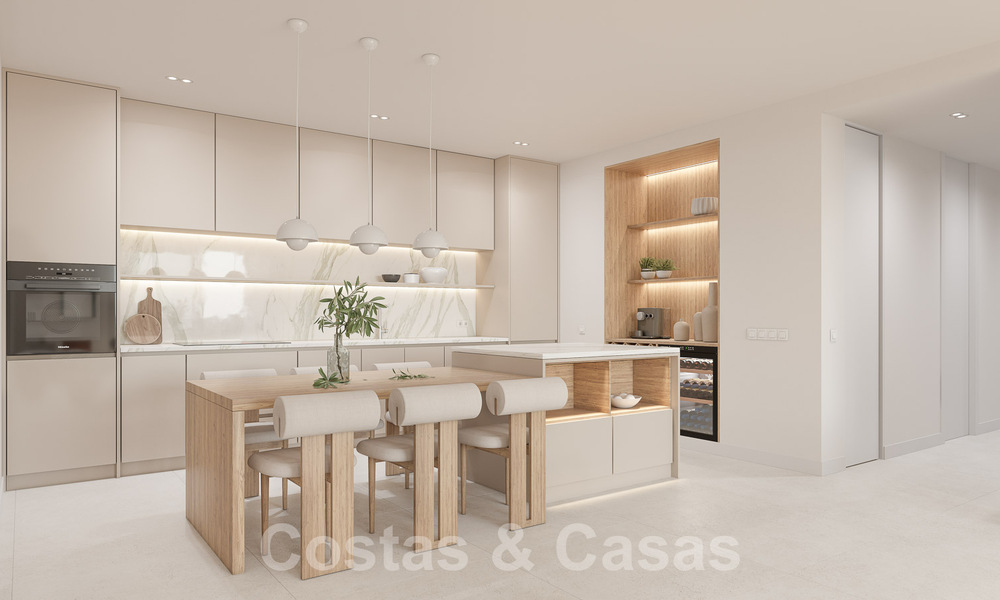Apartamento de calidad superior amplia terraza y vistas panoramicas al mar en venta en Benahavis - Marbella 53948