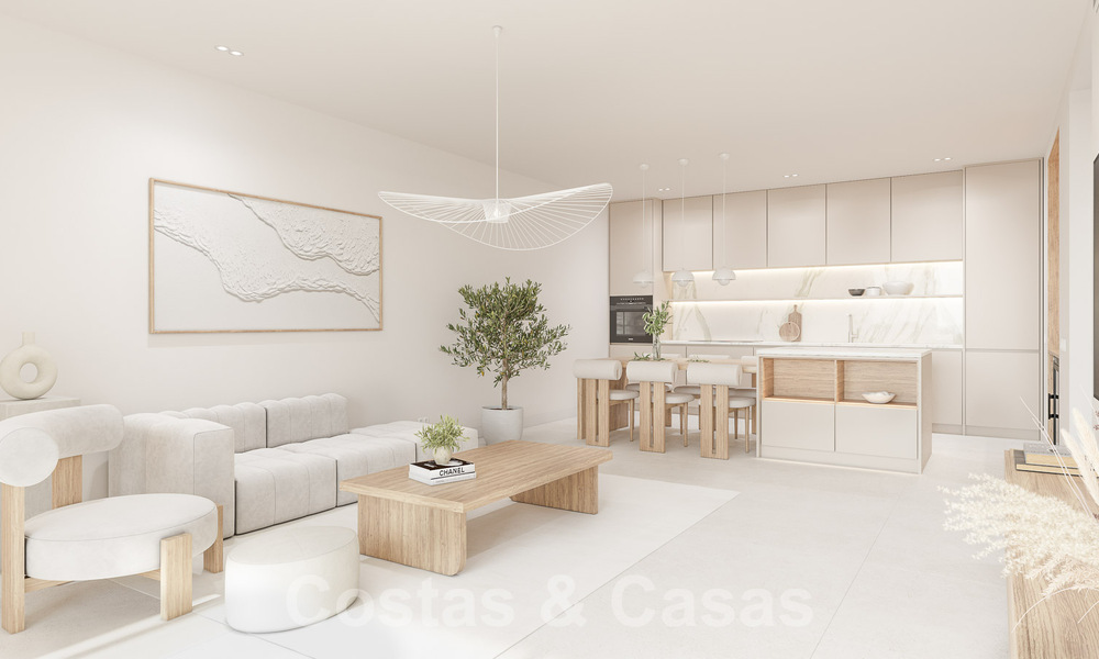 Apartamento de calidad superior amplia terraza y vistas panoramicas al mar en venta en Benahavis - Marbella 53951