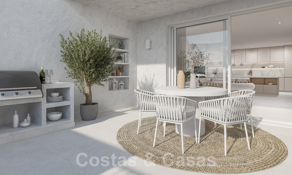 Apartamento de calidad superior amplia terraza y vistas panoramicas al mar en venta en Benahavis - Marbella 53955