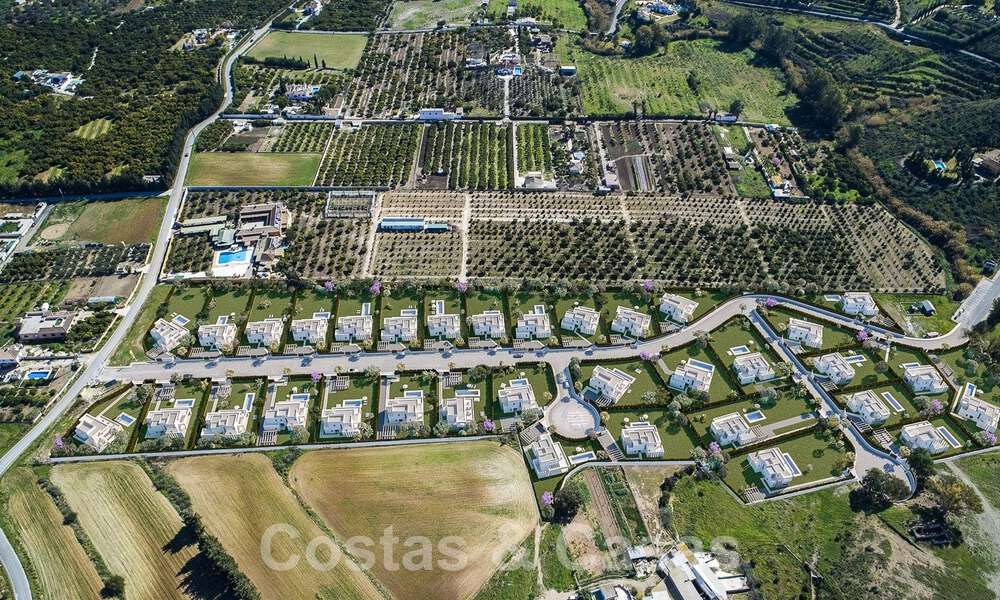 Nuevas villas de lujo modernistas en venta en un complejo de golf de 5 estrellas en Mijas, Costa del Sol 53391