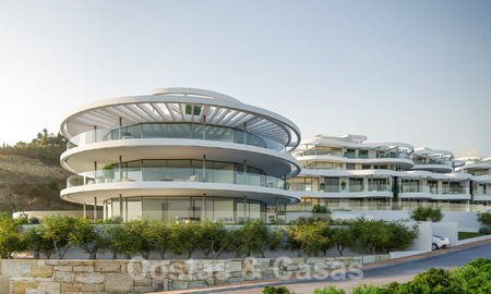 3 unidades nuevas! Sofisticados apartamentos de lujo en venta con vistas de 300° al mar, golf y montaña en Benahavis - Marbella 53422