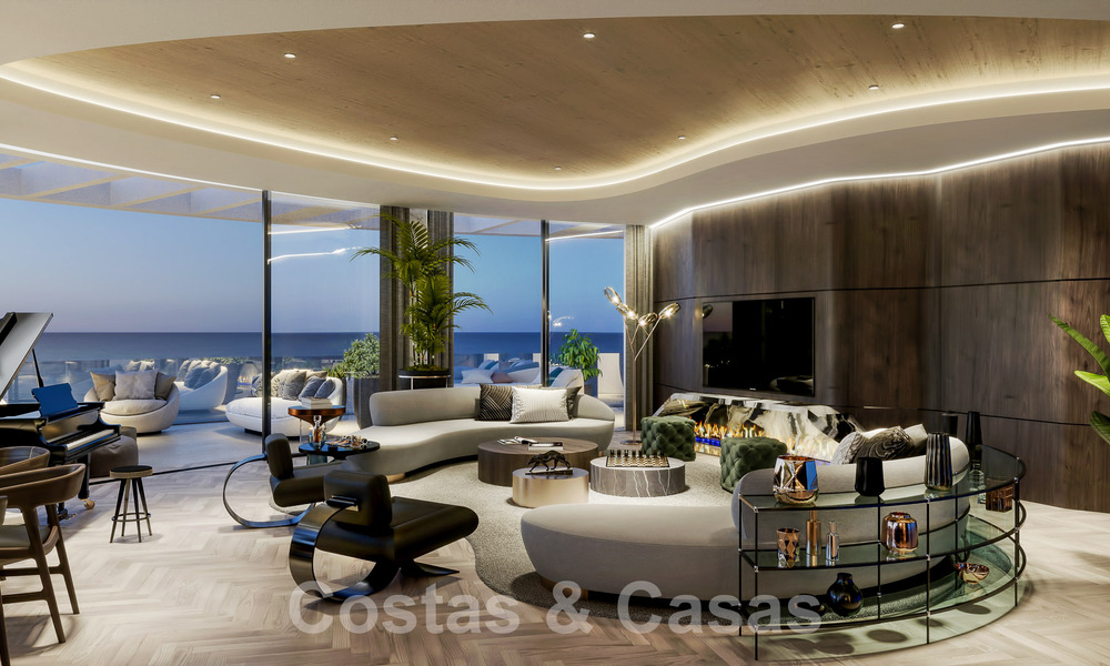 3 unidades nuevas! Sofisticados apartamentos de lujo en venta con vistas de 300° al mar, golf y montaña en Benahavis - Marbella 53425