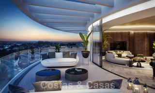 3 unidades nuevas! Sofisticados apartamentos de lujo en venta con vistas de 300° al mar, golf y montaña en Benahavis - Marbella 53428 