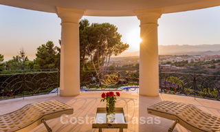 Majestuosa villa de lujo en venta con 7 dormitorios en una exclusiva urbanización al este del centro de Marbella 51974 