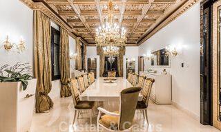 Majestuosa villa de lujo en venta con 7 dormitorios en una exclusiva urbanización al este del centro de Marbella 51981 