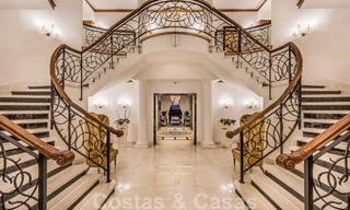 Majestuosa villa de lujo en venta con 7 dormitorios en una exclusiva urbanización al este del centro de Marbella 51985 