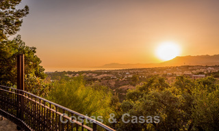 Majestuosa villa de lujo en venta con 7 dormitorios en una exclusiva urbanización al este del centro de Marbella 51990 