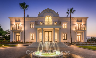 Majestuosa villa de lujo en venta con 7 dormitorios en una exclusiva urbanización al este del centro de Marbella 51992 