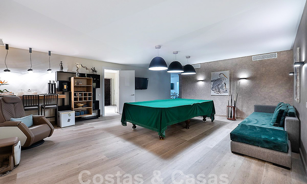 Moderna villa de lujo en venta con impresionantes vistas al mar en una zona exclusiva de Benahavis - Marbella 53377