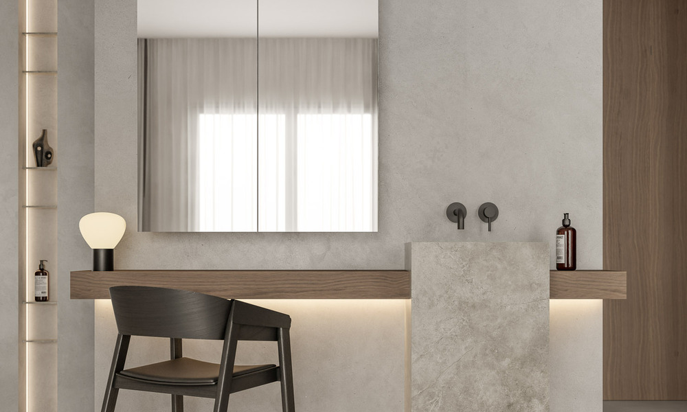 Sofisticado ático de lujo en venta en complejo en primera línea de playa en la Nueva Milla de Oro entre Marbella y Estepona 52986