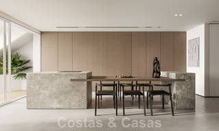 Sofisticado ático de lujo en venta en complejo en primera línea de playa en la Nueva Milla de Oro entre Marbella y Estepona 52995 