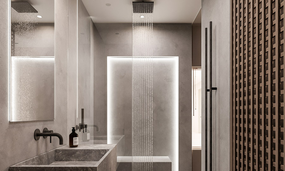 Sofisticado ático de lujo en venta en complejo en primera línea de playa en la Nueva Milla de Oro entre Marbella y Estepona 52998