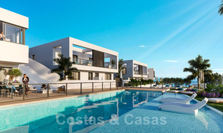Casas nuevas de estilo moderno en venta cerca de todos los servicios en Mijas Costa 52813 